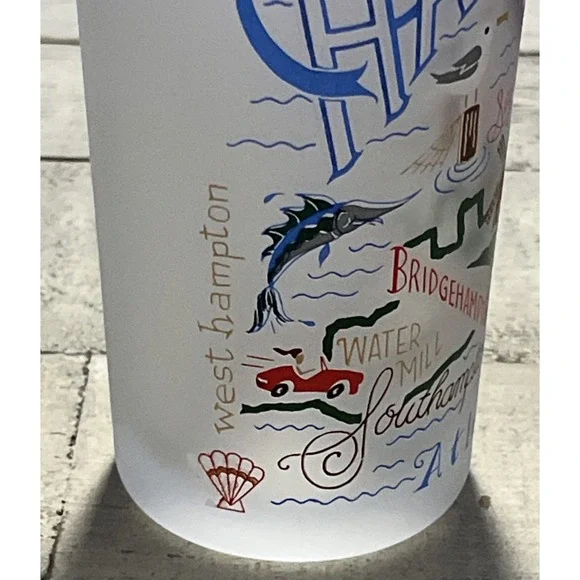 CatStudio 2004 Frosted Hamptons Glass - Vintage‎ Collectible - Picture 5 of 10